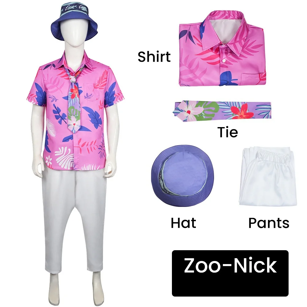 Zoo Party Games - Kostium cosplay Nicka Wilde'a z filmu