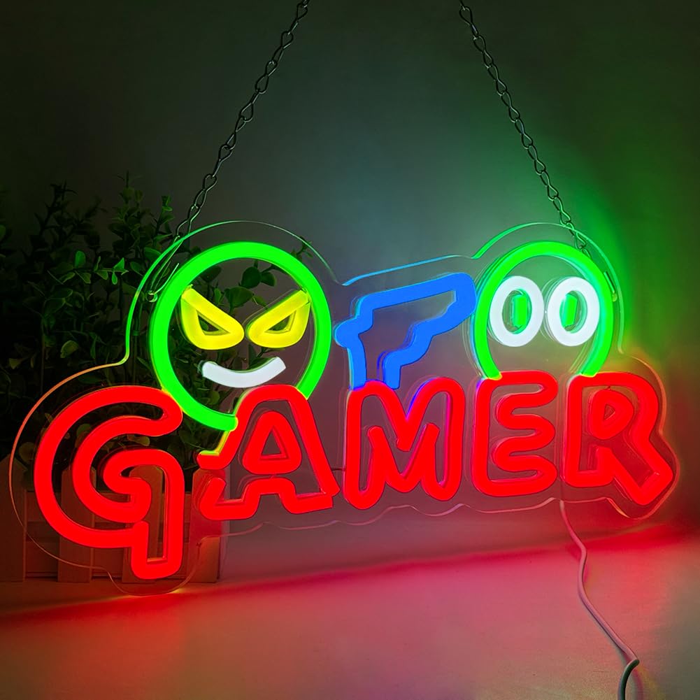 Neonowy Znak LED dla Graczy, K – Party Games For Christmas recenzja i cena